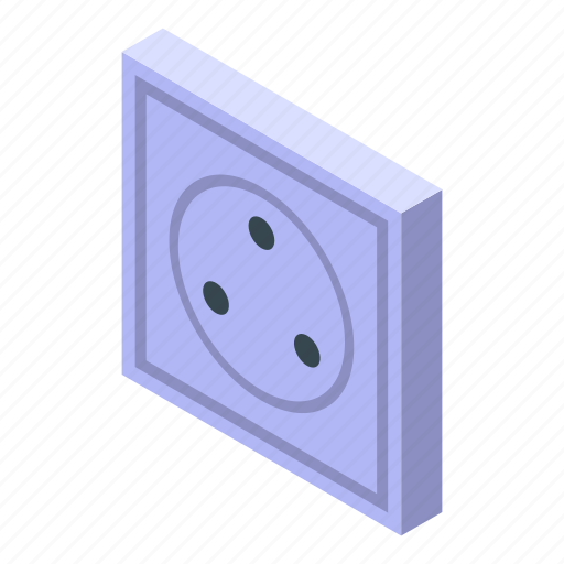 Cartoon, house, internet, isometric, power, socket, type icon - Download on Iconfinder