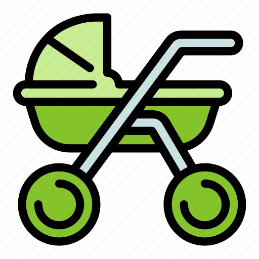 Baby, carriage, child, family, girl, kid icon - Download on Iconfinder
