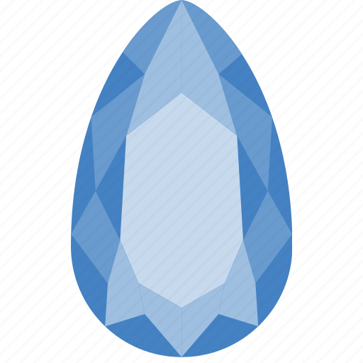 Diamond, gem, jewelry, precious, sapphire, stone icon - Download on Iconfinder