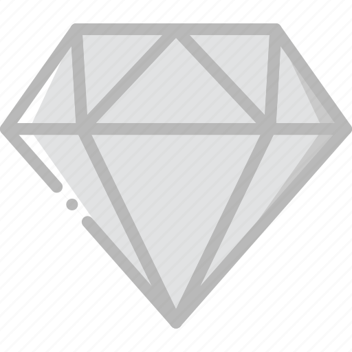 Diamond, gem, jewelry, precious, stone icon - Download on Iconfinder