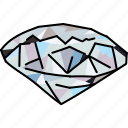 gemstone, diamond, precious, stone