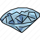 diamond, jewellery, precious, stone
