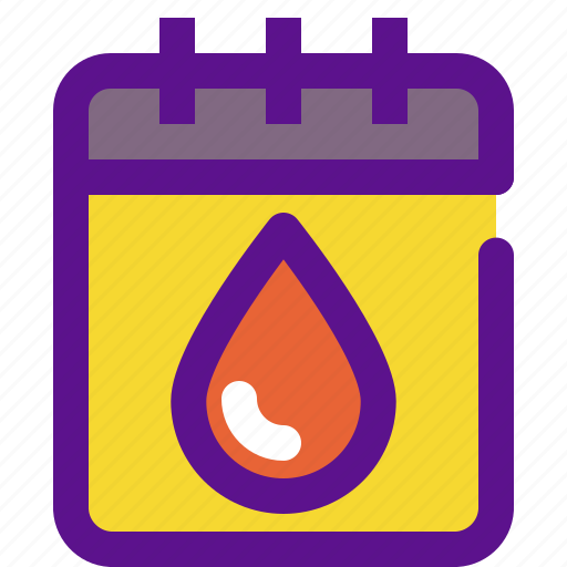 Baby, blood, calendar, period, pregnant icon - Download on Iconfinder