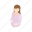 health, isometric, life, maternity, mother, pregnant, woman 