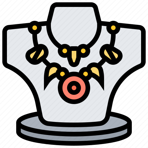 Antique, artifact, beauty, jewelry, necklace icon - Download on Iconfinder