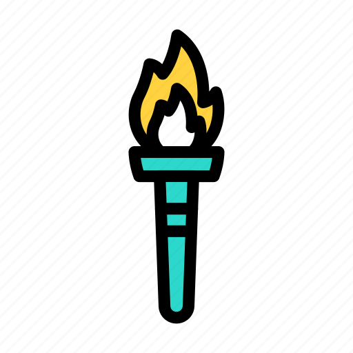 Fire, lamp, mushle, prehistoric, light icon - Download on Iconfinder