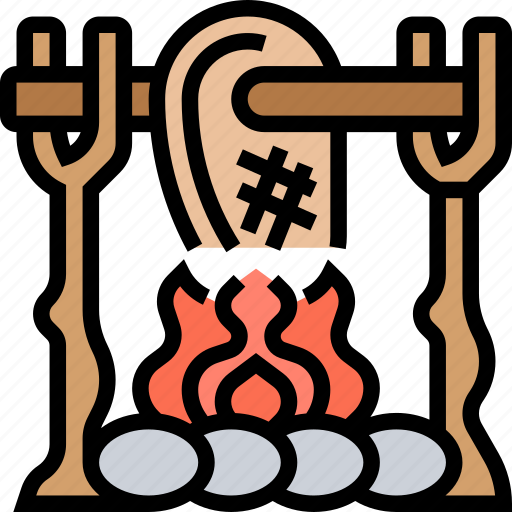 Cooking, food, bonfire, camping, adventure icon - Download on Iconfinder