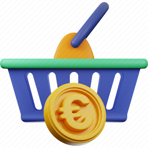 Finance, euro, shopping, bag, money, coin icon - Download on Iconfinder