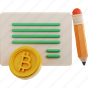finance, coin, bitcoin, certificate, money 