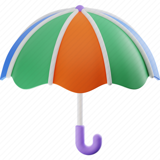 Finance, umbrella 3D illustration - Download on Iconfinder