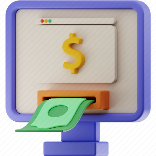 Finance, dollar, ecommerce 3D illustration - Download on Iconfinder