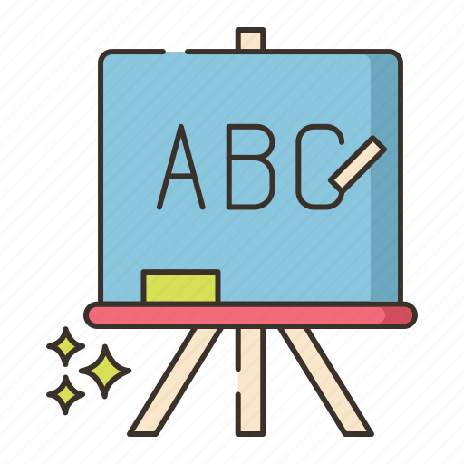 Chalkboard, blackboard, whiteboard, education, teaching icon - Download on Iconfinder