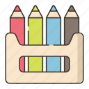 colored pencils, crayon, pencils, drawing