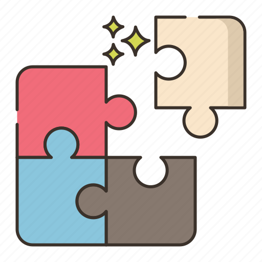 Jigsaw, puzzle, shape, creative, game, strategy game icon - Download on Iconfinder