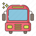 bus, school bus, transportation, vehicle, transport