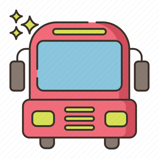 Bus, school bus, transportation, vehicle, transport icon - Download on Iconfinder