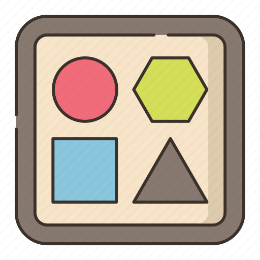 Shape, toy, kids toys, play, games icon - Download on Iconfinder