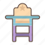 chair, baby chair, furniture, seat 