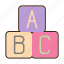 blocks, alphabet, abc, kids toys 