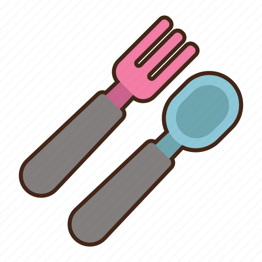 Cutlery, fork, spoon, utensil icon - Download on Iconfinder