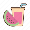 juice, beverage, watermelon, fruit juice, drink