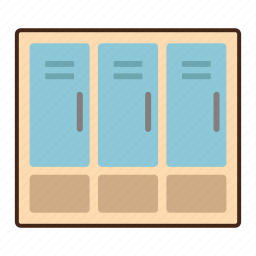 Locker, school locker, storage icon - Download on Iconfinder