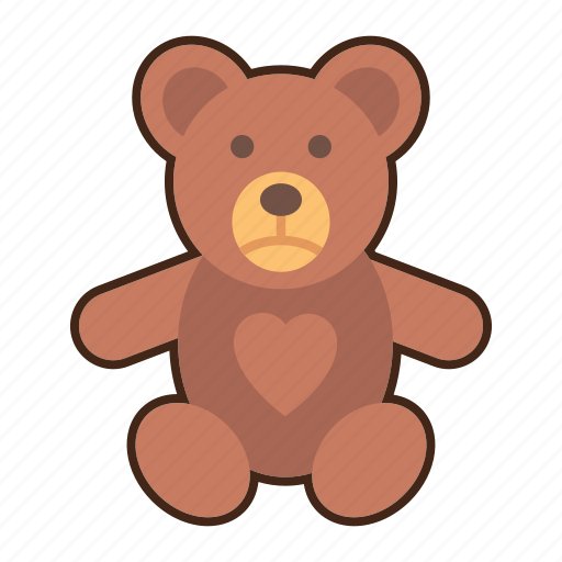 Teddy, bear, teddy bear, toy, stuffed animal, toys icon - Download on Iconfinder