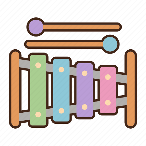 Xylophone, instrument, musical, musical insrument, music icon - Download on Iconfinder