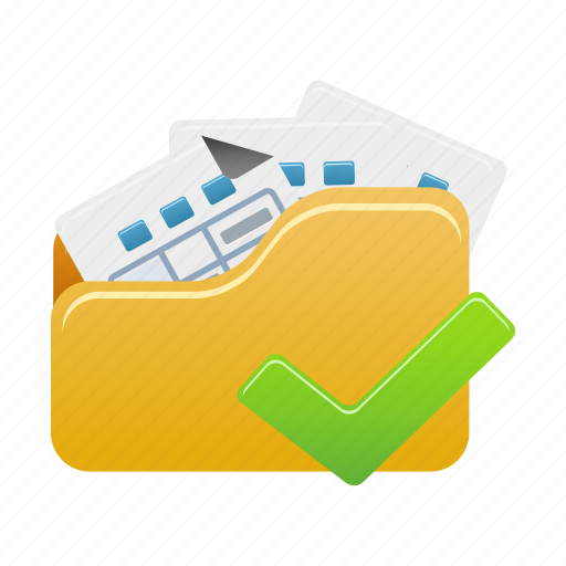 Accept, folder, open, document, documents, file, files icon - Download on Iconfinder