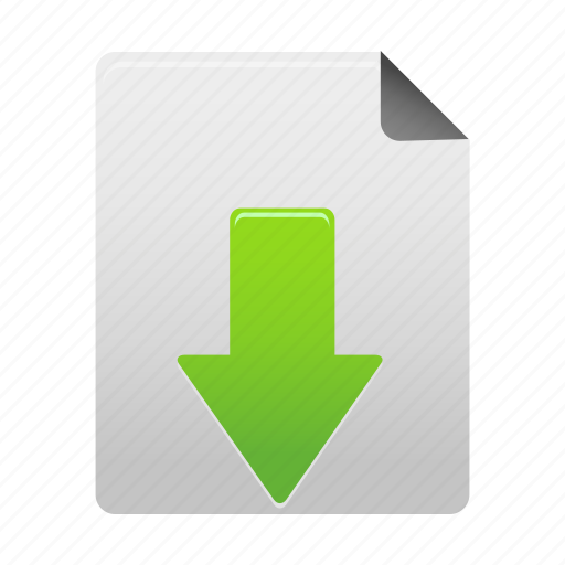 Download, arrow, document, down, file, save, guardar icon - Download on Iconfinder