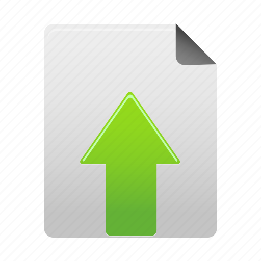 Upload1, arrow, document, file, page, paper, upload icon - Download on Iconfinder