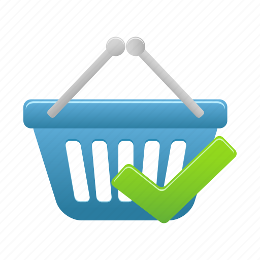 Accept, basket, shopping, buy, cart, ecommerce icon - Download on Iconfinder