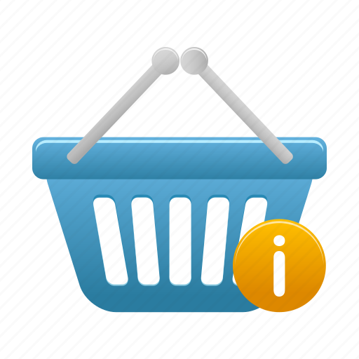 Basket, info, shopping, buy, cart icon - Download on Iconfinder