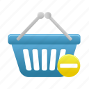 basket, prohibit, shopping, buy, cart, ecommerce, shop