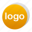 logos, yellow, logo, round, sign 