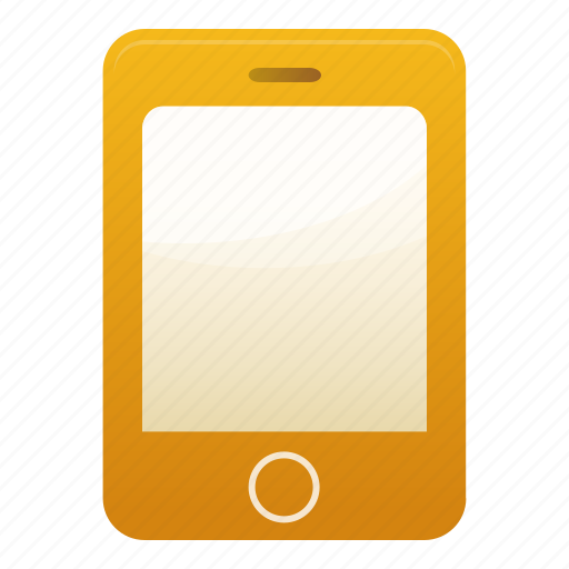Call, iphone, phone, yellow, contact, mobile, smartphone icon - Download on Iconfinder
