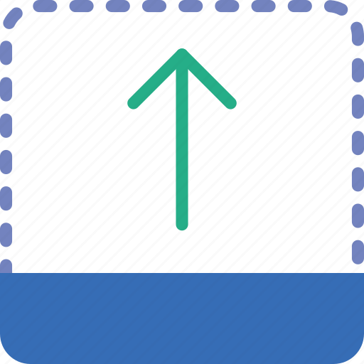 Arrow, direction, drag, location, orientation, top icon - Download on Iconfinder