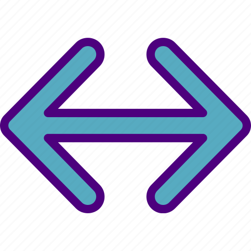 Arrow, direction, horizontal, location, orientation icon - Download on Iconfinder