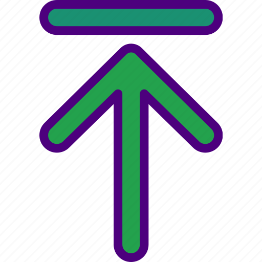 Arrow, direction, location, orientation, upward icon - Download on Iconfinder
