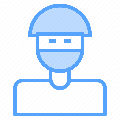 Face, man, mask, masked, masking icon - Download on Iconfinder