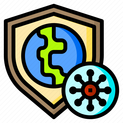 Coronavirus, protect, protection, shield, world icon - Download on Iconfinder