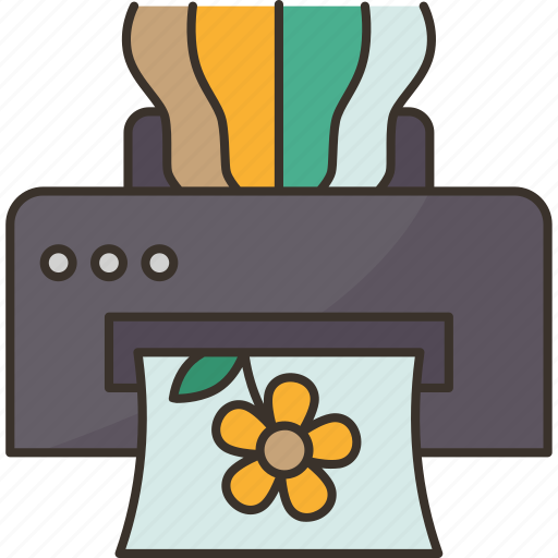 Printer, color, image, photo, office icon - Download on Iconfinder