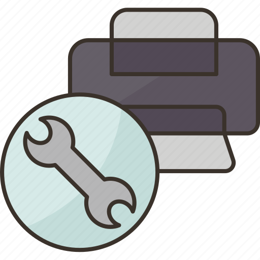 Printer, repair, setting, maintenance, service icon - Download on Iconfinder
