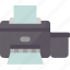 printer, office, document, paper, computer 
