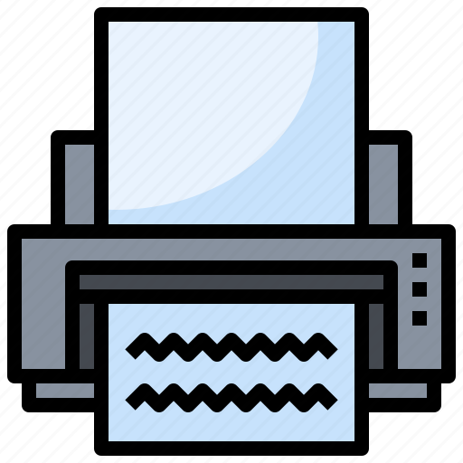Electronics, ink, paper, print, printer, printing, technology icon - Download on Iconfinder