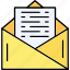 letter, email, envelope, mail, message, newsletter, text 