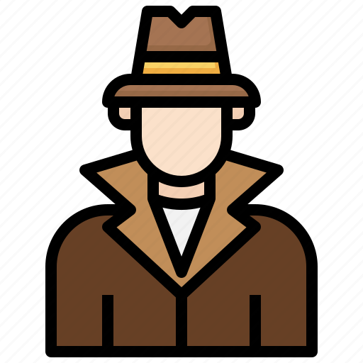 Agent, spy, professions, jobs, profession, detective, man icon - Download on Iconfinder