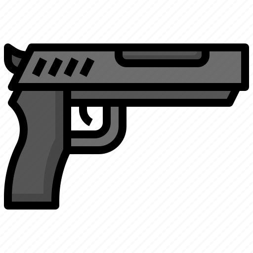 Gun, police, weapons, arm, weapon, miscellaneous icon - Download on Iconfinder