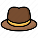 hat, accessory, detective, private, fashion, man