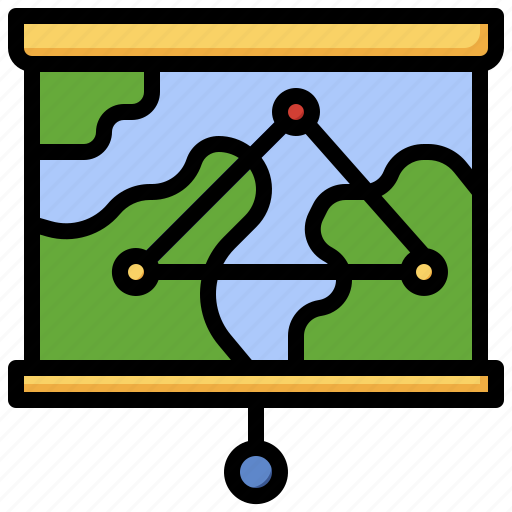 And, location, route, map, geography, maps, position icon - Download on Iconfinder
